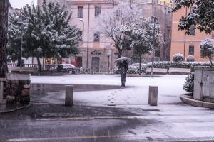 Nuoro sotto la neve (foto S.Novellu)