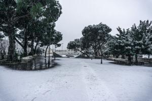 Nuoro sotto la neve (foto S.Novellu)