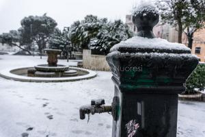 Nuoro sotto la neve (foto S.Novellu)
