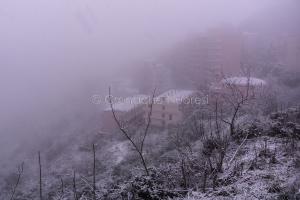 Nuoro sotto la neve (foto S.Novellu)