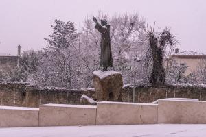 Nuoro sotto la neve (foto S.Novellu)