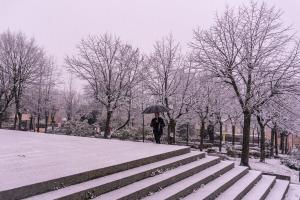 Nuoro sotto la neve (foto S.Novellu)