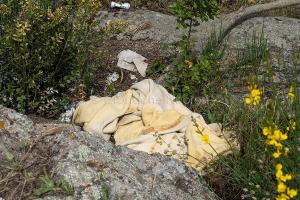 Nuoro. Bivacco per migranti al Sacro Cuore (© foto S.Novellu)