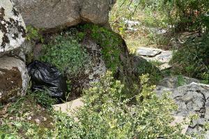 Nuoro. Bivacco per migranti al Sacro Cuore (© foto S.Novellu)