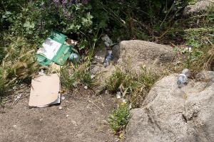 Nuoro. Bivacco per migranti al Sacro Cuore (© foto S.Novellu)