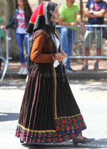 Redentore 2018, sfilata degli abiti tradizionali (foto A.Lauria - © Cronache Nuoresi)