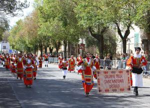 Redentore 2018, sfilata degli abiti tradizionali (foto A.Lauria - © Cronache Nuoresi)