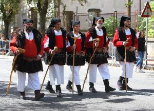 Redentore 2018, sfilata degli abiti tradizionali (foto A.Lauria - © Cronache Nuoresi)