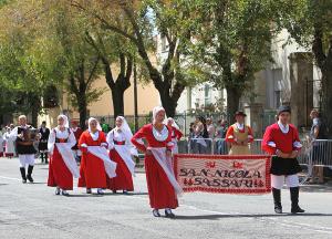 Redentore 2018, sfilata degli abiti tradizionali (foto A.Lauria - © Cronache Nuoresi)