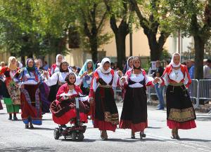 Redentore 2018, sfilata degli abiti tradizionali (foto A.Lauria - © Cronache Nuoresi)