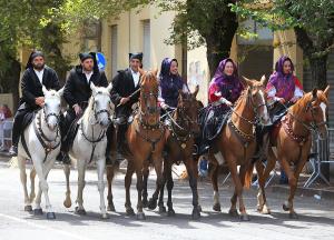 Redentore 2018, sfilata degli abiti tradizionali (foto A.Lauria - © Cronache Nuoresi)
