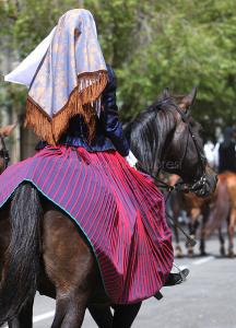 Redentore 2018, sfilata degli abiti tradizionali (foto A.Lauria - © Cronache Nuoresi)