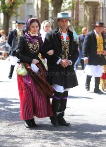 Redentore 2018, sfilata degli abiti tradizionali (foto A.Lauria - © Cronache Nuoresi)