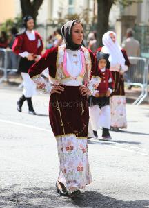 Redentore 2018, sfilata degli abiti tradizionali (foto A.Lauria - © Cronache Nuoresi)