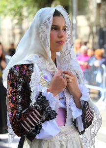 Redentore 2018, sfilata degli abiti tradizionali (foto A.Lauria - © Cronache Nuoresi)