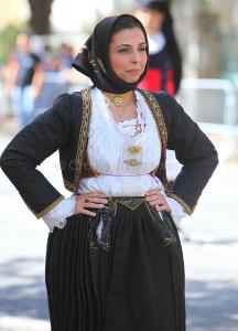Redentore 2018, sfilata degli abiti tradizionali (foto A.Lauria - © Cronache Nuoresi)