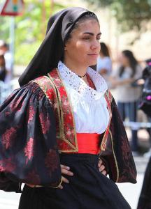 Redentore 2018, sfilata degli abiti tradizionali (foto A.Lauria - © Cronache Nuoresi)