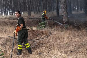 Scano Montiferro, i danni dell'incendio (© foto S.Novellu)
