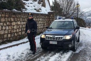 Carabinieri a Jerzu 