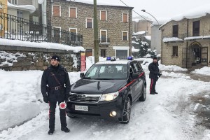 Carabinieri a Ollolai 
