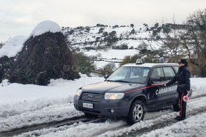 Carabinieri a Sarule