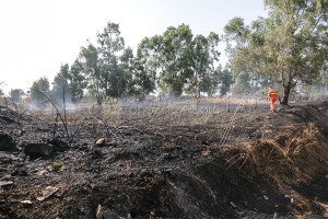 Incendio a Nuoro 