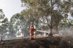 Incendio a Nuoro 