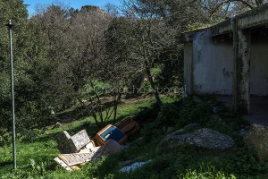 Nuoro, rifiuti al Parco di Tanca Manna (foto S.Novellu)