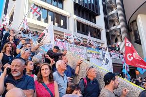 Pratobello 24, la consegna delle firme (foto Dessi')    