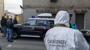 La scena omicidio del  gioielliere