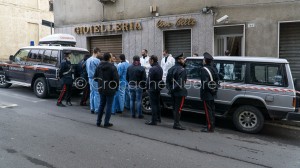 La scena omicidio del  gioielliere