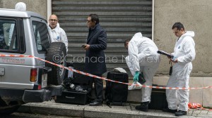 La scena omicidio del  gioielliere