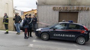 La scena omicidio del  gioielliere