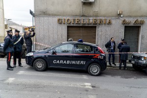 La scena omicidio del  gioielliere