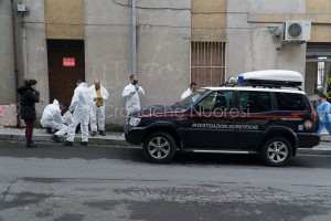 La scena omicidio del  gioielliere 