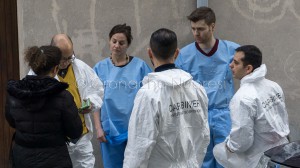 La scena omicidio del  gioielliere 