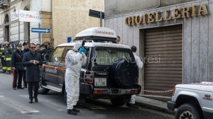 La scena omicidio del  gioielliere