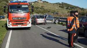 Incidente mortale sulla SS 129